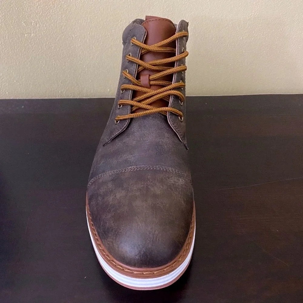 Ferro Aldo Birt Men's Memory‎ Foam Casual Mid-Top Desert Boots